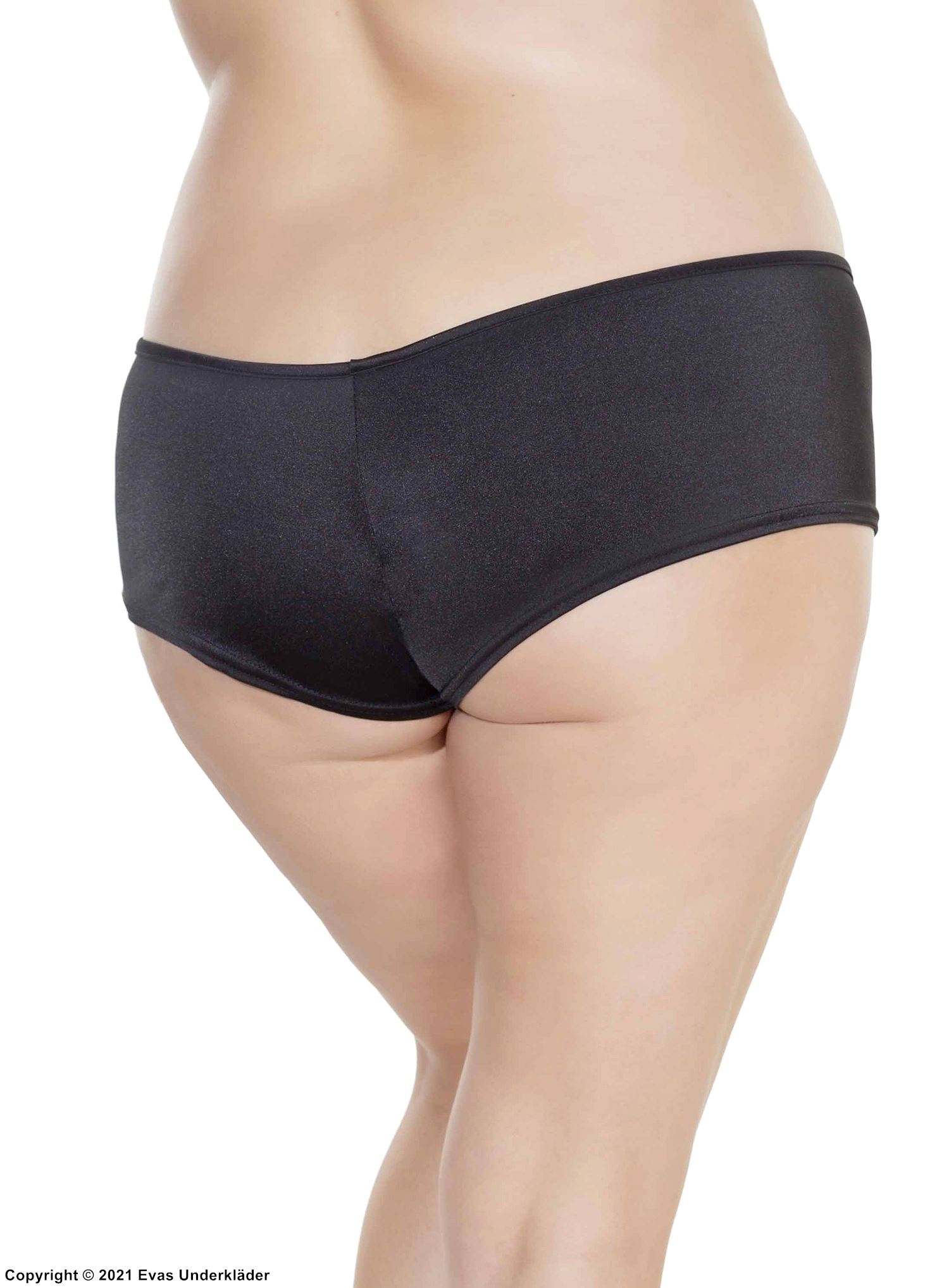 Boyshort-Höschen, elegantes Design, Plus Size